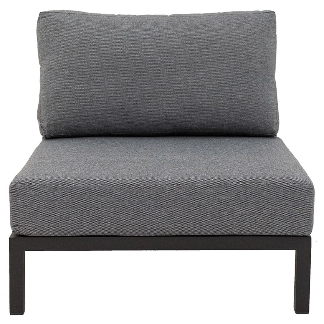 LC Garden Sondrino Mittelmodul 80x90 Cm Aluminium/Polyester Anthrazit/Off-White-Schwarz 4 LC Garden Sondrino Mittelmodul 80x90 Cm Aluminium/Polyester Anthrazit/Off-White-Schwarz – Bild 2