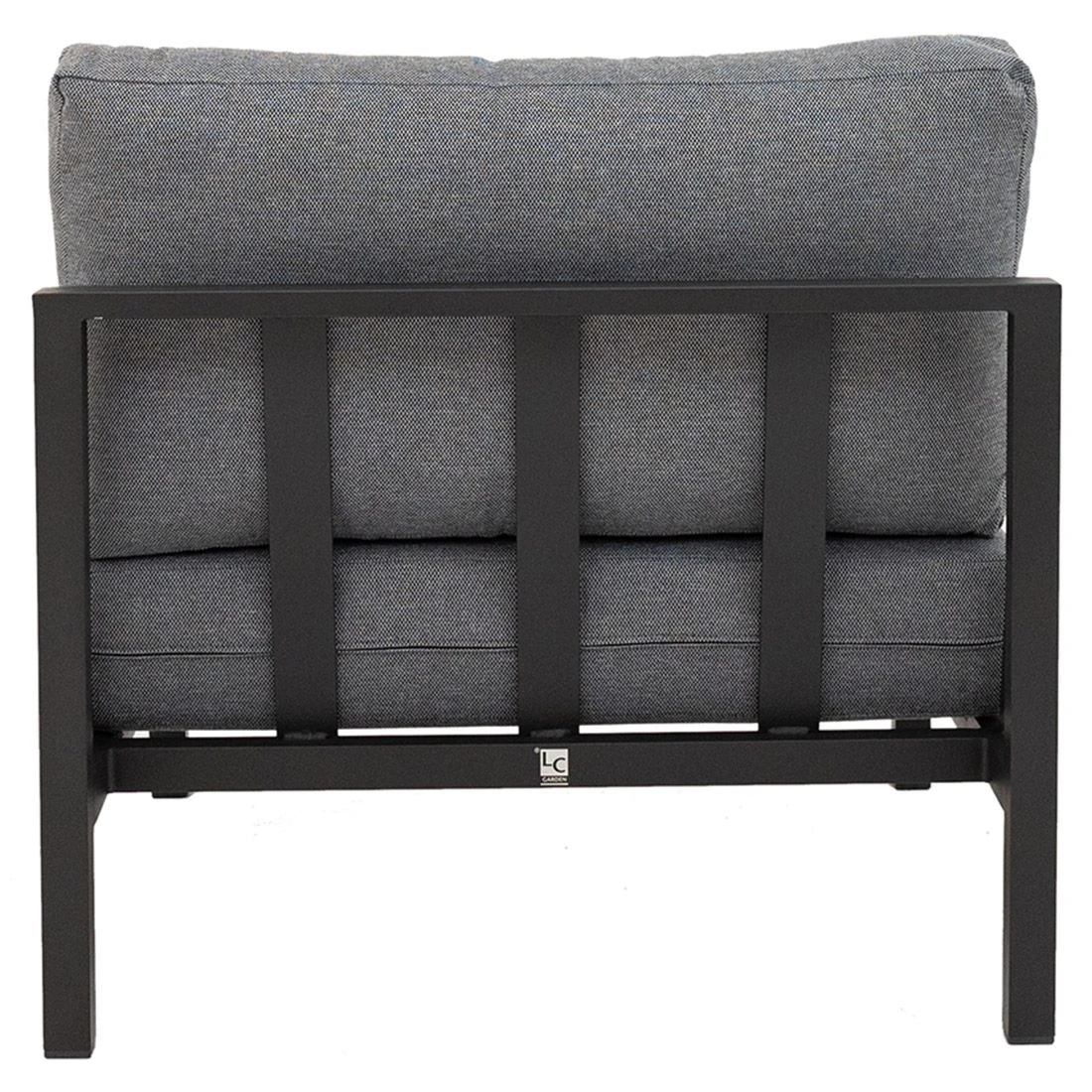 LC Garden Sondrino Mittelmodul 80x90 Cm Aluminium/Polyester Anthrazit/Off-White-Schwarz 5 LC Garden Sondrino Mittelmodul 80x90 Cm Aluminium/Polyester Anthrazit/Off-White-Schwarz – Bild 3