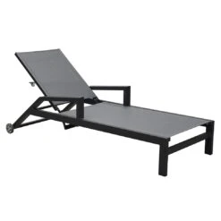 LC Garden Sondrino Gartenliege Aluminium/Textilene Schwarz-Matt/Silber -GartenMöbelPro Verkäufe lc garden sondrino rollliege aluminium textilene 1433083 7