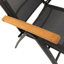 LC Garden Unicamo Klappsessel Aluminium/Textilene Anthrazit/Natur -GartenMöbelPro Verkäufe lc garden unicamo klappstuhl aluminium textilene teak 1433292 7