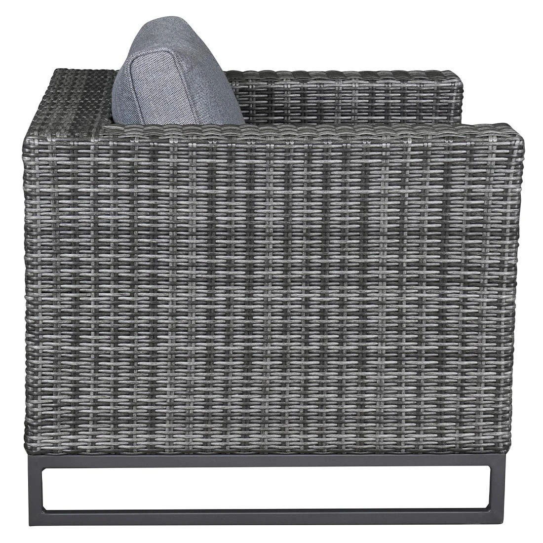 LC Garden Vivera Loungesessel Mit Kufen Aluminium/Geflecht Anthrazit/Omega-Anthrazit 5 LC Garden Vivera Loungesessel Mit Kufen Aluminium/Geflecht Anthrazit/Omega-Anthrazit – Bild 3