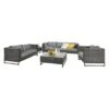 LC Garden Vivera Loungeset Aluminium/Geflecht Anthrazit/Omega-Anthrazit