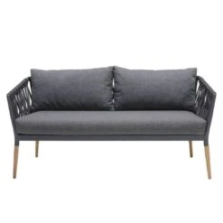 LifestyleGarden Ipanema Gartensofa Teak/Rope/Olefin Dunkelgrau 14 LifestyleGarden Ipanema Gartensofa Teak/Rope/Olefin Dunkelgrau -GartenMöbelPro Verkäufe lifestylegarden ipanema 2 siterzsofa teak rope olefin dunkelgrau 1203766 4