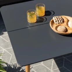 LifestyleGarden Ipanema Loungetisch 80x80cm Teak/WideDuraboard Teak/Dunkelgrau -GartenMöbelPro Verkäufe lifestylegarden ipanema loungetisch 80x80cm teak wideduraboard 1356072 6