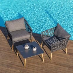 LifestyleGarden Ipanema Loungetisch 80x80cm Teak/WideDuraboard Teak/Dunkelgrau -GartenMöbelPro Verkäufe lifestylegarden ipanema loungetisch 80x80cm teak wideduraboard 1356072 7