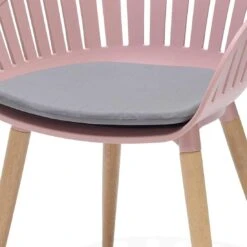 LifestyleGarden Nassau Gartensessel Eukalyptus/Kunststoff Inkl. Sitzkissen Teaklook/Pfingstrose -GartenMöbelPro Verkäufe lifestylegarden nassau gartensessel eukalyptus kunststoff inkl sitzkissen 1482407 4