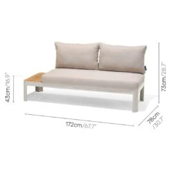 LifestyleGarden Portals Loungeset Aluminium/Olefin Korallensand Matt/Beige -GartenMöbelPro Verkäufe lifestylegarden portals loungeset aluminium olefin 1481989 3