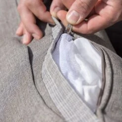 LifestyleGarden Topaz Loungeset Aluminium/Teakholz Magnesium Grau/Teak -GartenMöbelPro Verkäufe lifestylegarden topaz loungeset aluminium teakholz 1487005 11