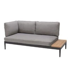 LifestyleGarden Topaz Loungeset Aluminium/Teakholz Magnesium Grau/Teak -GartenMöbelPro Verkäufe lifestylegarden topaz loungeset aluminium teakholz 1487005 6