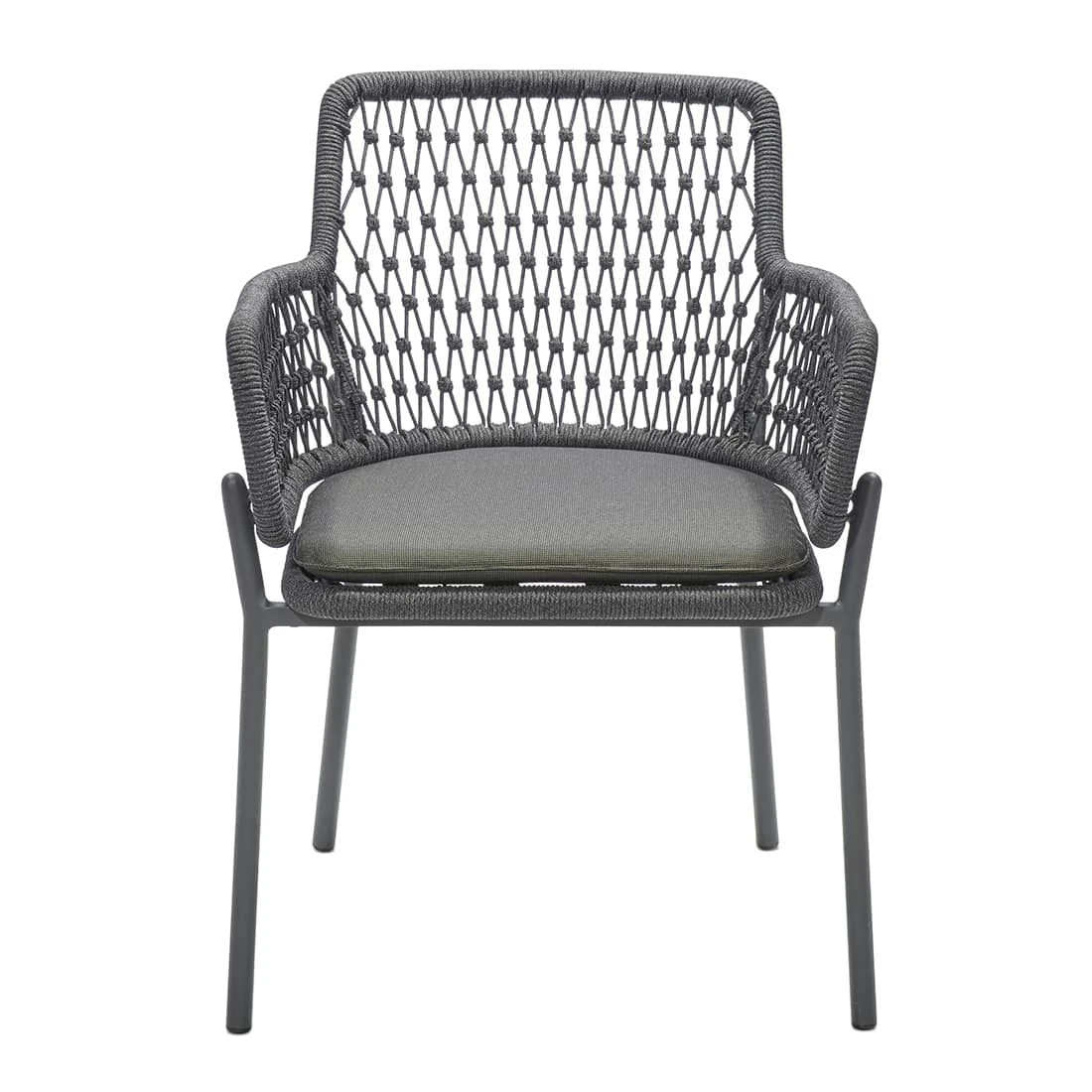 Musterring London Gartenmöbel-Set 7-tlg. Tisch 200x100cm Anthrazit/Grau 7 Musterring London Gartenmöbel-Set 7-tlg. Tisch 200x100cm Anthrazit/Grau – Bild 5