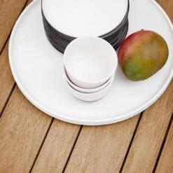 Musterring Menorca Loungetisch 89x89cm Aluminium/Teak Anthrazit/Natur -GartenMöbelPro Verkäufe musterring menorca loungetisch 89x89cm aluminium teak anthrazit teak 1233257 3