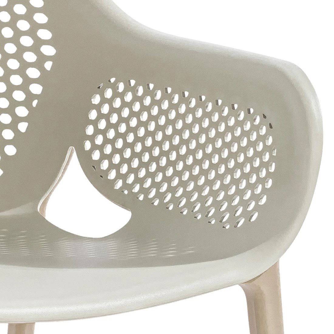 Musterring Rom Gartenstuhl Kunststoff Hellbeige/Beige 6 Musterring Rom Gartenstuhl Kunststoff Hellbeige/Beige – Bild 4