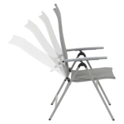 MWH Fabulo Klappsessel Aluminium/Textilene Silber/Grau 15 MWH Fabulo Klappsessel Aluminium/Textilene Silber/Grau -GartenMöbelPro Verkäufe mwh fabulo klappsessel aluminium textilene 4