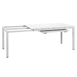 Nardi Rio Ausziehtisch 140/210x85x76 Aluminium/Kunststoff Weiß -GartenMöbelPro Verkäufe nardi rio ausziehtisch 140 210x85x76 alu kunststoff weiss 1008406 5