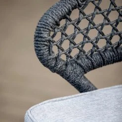 Niehoff Levina Gartensessel Aluminium/Rope/Olefin Anthrazit/Hellgrau -GartenMöbelPro Verkäufe niehoff levina diningsessel aluminium rope olefin 1377753 5