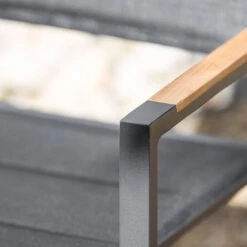 Niehoff Nantes Stapelsessel Aluminium/Textilene Anthrazit/Schwarz -GartenMöbelPro Verkäufe niehoff nantes stapelsessel aluminium textilene 1352112 3