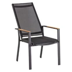 Niehoff Palos Flex Gartensessel Aluminium/Textilene Anthrazit/Schwarz -GartenMöbelPro Verkäufe niehoff palos flex hochlehner aluminium textilene 1353982 3