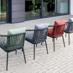 Niehoff Pino Diningsessel Aluminium/Rope Anthrazit -GartenMöbelPro Verkäufe niehoff pino diningsessel aluminium rope 1377797 3
