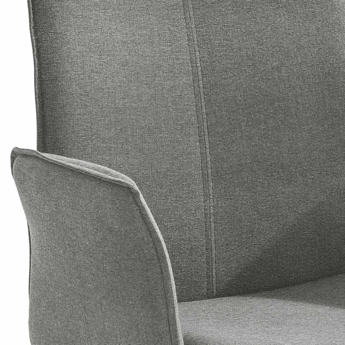 Niehoff Portofino Loungesessel Stahl/Olefin Anthrazit/Grau 5 Niehoff Portofino Loungesessel Stahl/Olefin Anthrazit/Grau – Bild 3