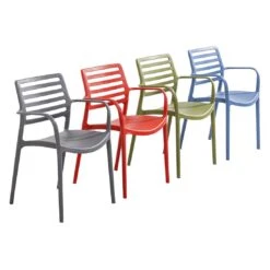 Niehoff San Remo Stapelstuhl Polypropylen Blau -GartenMöbelPro Verkäufe niehoff san remo stapelstuhl polypropylen 1472375 2