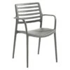 Niehoff San Remo Stapelstuhl Polypropylen Grau -GartenMöbelPro Verkäufe niehoff san remo stapelstuhl polypropylen 1472408 1