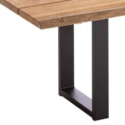 Niehoff Tavo Gartenbank 220cm Aluminium/Teak Anthrazit/Natur -GartenMöbelPro Verkäufe niehoff tavo 3 sitzerbank 220cm aluminium teak 1473068 3