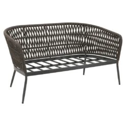 OUTLIV. Advokat Gartensofa Aluminium/Rope Anthrazit/Taupe -GartenMöbelPro Verkäufe outliv advokat 2 sitzersofa aluminium rope 1353377 5