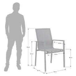 OUTLIV. Atlanta Gartenmöbelset 7-tlg. Mit Tisch 220x100cm Anthrazit/Schwarz 27 OUTLIV. Atlanta Gartenmöbelset 7-tlg. Mit Tisch 220x100cm Anthrazit/Schwarz -GartenMöbelPro Verkäufe outliv atlanta gartenmoebelset 7 tlg mit tisch 220x100cm 1418552 12