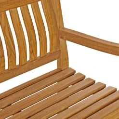 OUTLIV. Bretagne Gartenbank Natur -GartenMöbelPro Verkäufe outliv bretagne 3 sitzerbank 180 cm teak natur 1346623 5