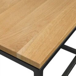 OUTLIV. Flora Beistelltisch 40x41x30cm Stahl/Wildeiche Schwarz/Wildeiche -GartenMöbelPro Verkäufe outliv by detlef steves flora beistelltisch 40x41x30cm stahl wildeiche 1354114 4