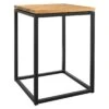 OUTLIV. Flora Beistelltisch 40x41x55cm Stahl/Wildeiche Schwarz/Wildeiche -GartenMöbelPro Verkäufe outliv by detlef steves flora beistelltisch 40x41x55cm stahl wildeiche 1354158 1