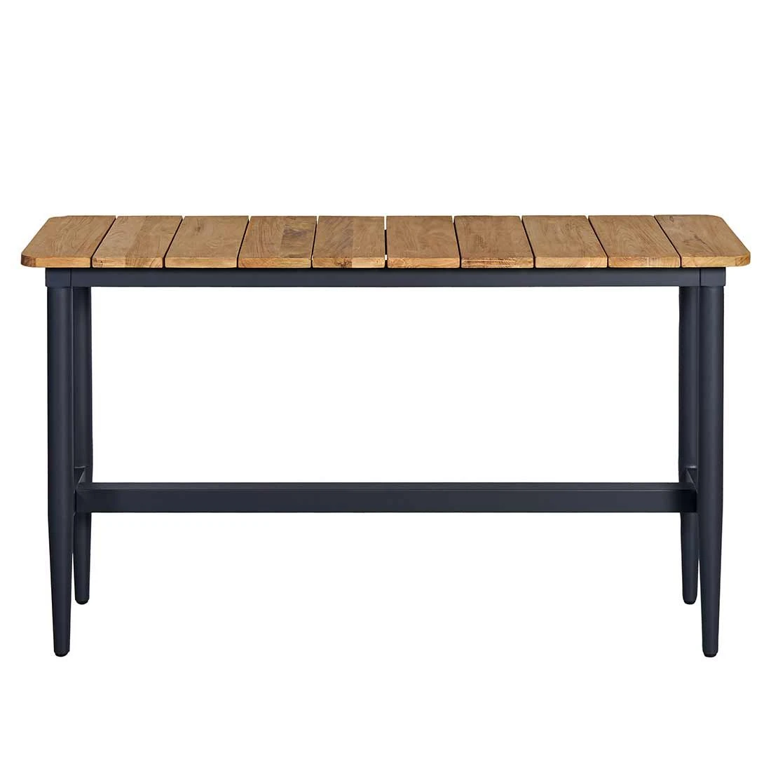 OUTLIV. Clark Gartenbank 140cm Aluminium/Teak Recycelt Charcoal/Teak Recycelt 4 OUTLIV. Clark Gartenbank 140cm Aluminium/Teak Recycelt Charcoal/Teak Recycelt – Bild 2
