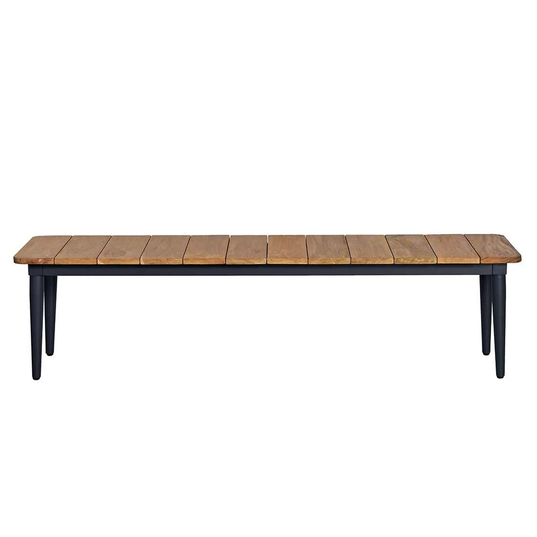 OUTLIV. Clark Gartenmöbelset 3-tlg Tisch 220x100 Aluminium/Teak Recycelt Charcoal/Teak Recycelt 9 OUTLIV. Clark Gartenmöbelset 3-tlg Tisch 220x100 Aluminium/Teak Recycelt Charcoal/Teak Recycelt – Bild 7