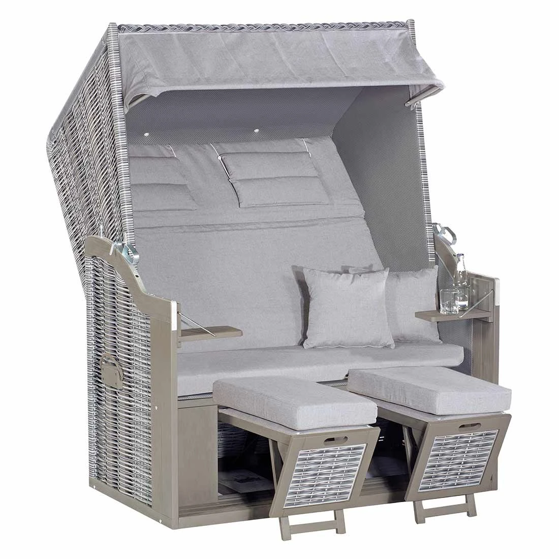 OUTLIV. Cliff Strandkorb Pinie/Geflecht Onix 3 OUTLIV. Cliff Strandkorb Pinie/Geflecht Onix