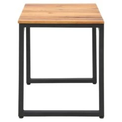 OUTLIV. Floris Hocker Stahl/Akazie Schwarz/Natur -GartenMöbelPro Verkäufe outliv floris hocker stahl akazie 1343213 2