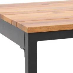 OUTLIV. Floris Hocker Stahl/Akazie Schwarz/Natur -GartenMöbelPro Verkäufe outliv floris hocker stahl akazie 1343213 5