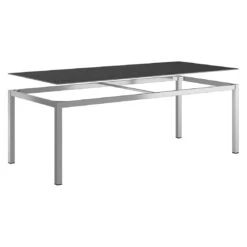 OUTLIV. Gartentisch 220x100cm Edelstahl/Dekton Silber/Bromo -GartenMöbelPro Verkäufe outliv gartentisch 220x100cm edelstahl dekton 1482759 4