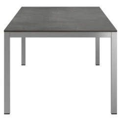 OUTLIV. Gartentisch 220x100cm Edelstahl/HPL Silber/Zement Dunkel -GartenMöbelPro Verkäufe outliv gartentisch 220x100cm edelstahl hpl 1372209 3