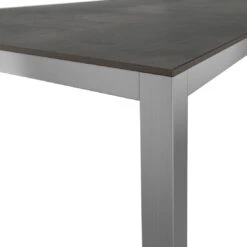 OUTLIV. Gartentisch 220x100cm Edelstahl/HPL Silber/Zement Dunkel -GartenMöbelPro Verkäufe outliv gartentisch 220x100cm edelstahl hpl 1372209 5