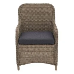 OUTLIV. Java Gartensessel Geflecht/Polyester Natur/Anthrazit -GartenMöbelPro Verkäufe outliv java diningsessel geflecht polyester natur anthrazit 990476 2