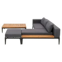 OUTLIV. Bern Ecklounge Aluminium/Olefin Schwarz/Grau -GartenMöbelPro Verkäufe outliv ko tao loungeecke aluminium olefin 1342960 5