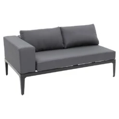 OUTLIV. Bern Ecklounge Aluminium/Olefin Schwarz/Grau -GartenMöbelPro Verkäufe outliv ko tao loungeecke aluminium olefin 1342960 8