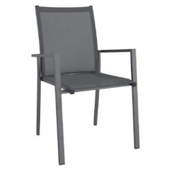 OUTLIV. Kobe Gartenmöbel-Set 5-tlg. Tisch 160/217/267x91cm Anthrazit/Zement Dunkel -GartenMöbelPro Verkäufe outliv kobe gartenmoebel set 5 tlg tisch 160 217 267x91cm 1495090 8