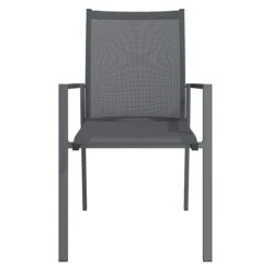 OUTLIV. Kobe Stapelsessel Aluminium/Textilene Anthrazit -GartenMöbelPro Verkäufe outliv kobe stapelsessel aluminium textilene anthrazit 1423590 3