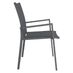 OUTLIV. Kobe Stapelsessel Aluminium/Textilene Anthrazit -GartenMöbelPro Verkäufe outliv kobe stapelsessel aluminium textilene anthrazit 1423590 4