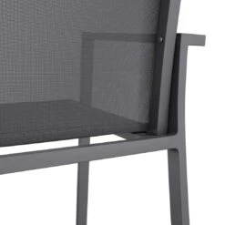 OUTLIV. Kobe Stapelsessel Aluminium/Textilene Anthrazit -GartenMöbelPro Verkäufe outliv kobe stapelsessel aluminium textilene anthrazit 1423590 9