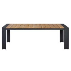 OUTLIV. Konis Gartentisch Aluminium/Teak Recycelt Charcoal/Teak Recycelt -GartenMöbelPro Verkäufe outliv konis gartentisch 220x100cm aluminium teak recycelt 1346634 2