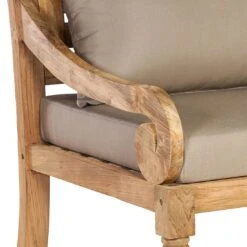 OUTLIV. Korfu Loungeset 4-tlg. Teak/Olefin Natur/Braun -GartenMöbelPro Verkäufe outliv korfu sofagruppe 4 tlg teak olefin 1431807 7