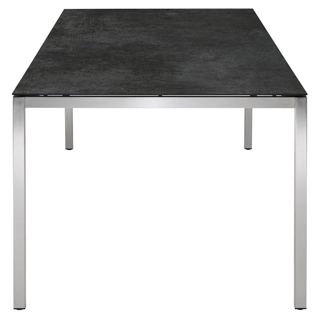 OUTLIV. Kreta Gartentisch 140x80cm Edelstahl/Keramik Silber/Concrete Coal 5 OUTLIV. Kreta Gartentisch 140x80cm Edelstahl/Keramik Silber/Concrete Coal – Bild 3