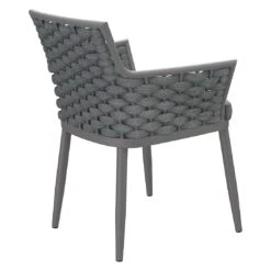 OUTLIV. Leon Diningsessel Aluminium/Rope/Olefin Anthrazit/Anthrazit-Blau-Meliert -GartenMöbelPro Verkäufe outliv leon diningsessel aluminium rope acryl anthrazit anthrazit blau meliert 1171943 6